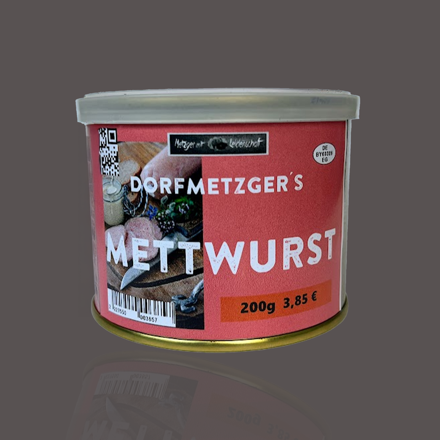 Mettwurst in der Dose
