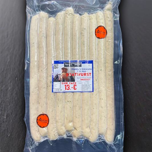 Fränkische 1/4 Meter Bratwurst