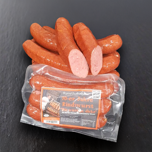 70er Jahre Rindswürste