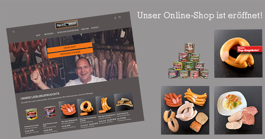 Vom Dorf-Metzger direkt zu Dir: Unser Online-Shop ist eröffnet!