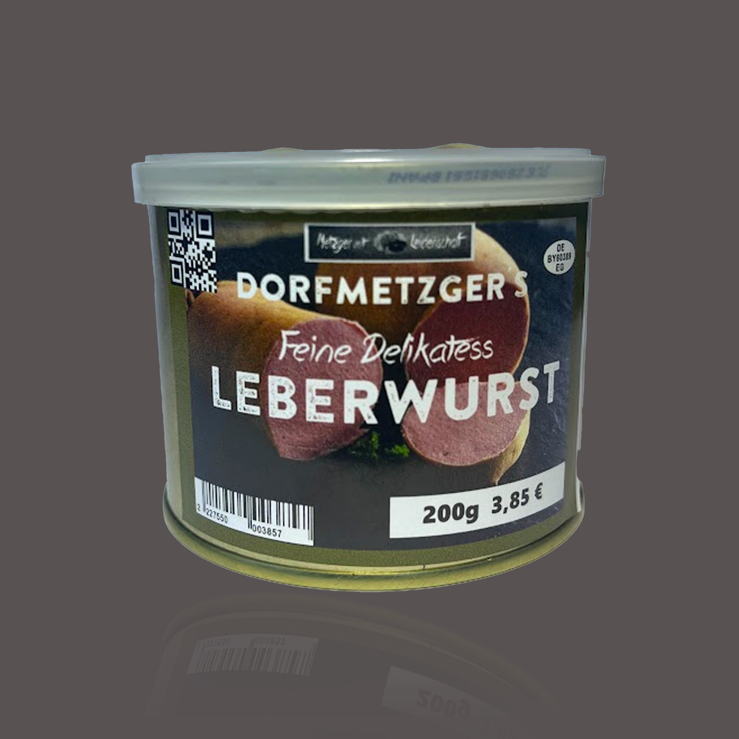 Feine Delikatess Leberwurst in der Dose