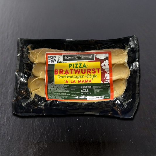 Pizza-Bratwurst "A LA MAMA"