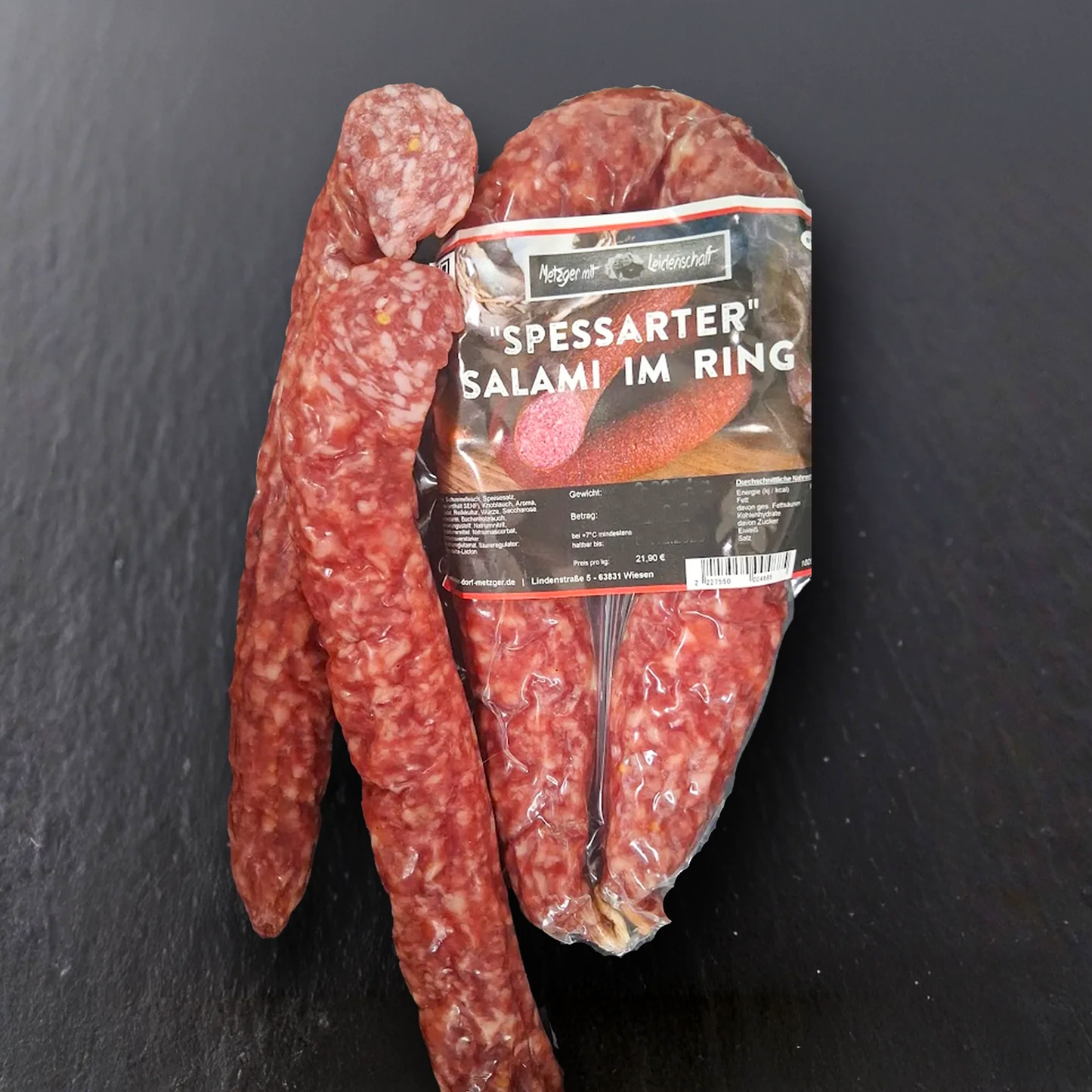 "SPESSARTER" Salami im Ring
