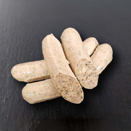 Spinat-Käse Bratwurst