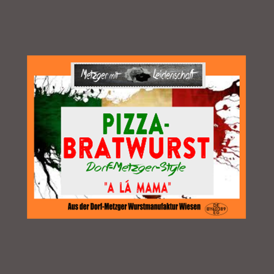 Pizza-Bratwurst "A LA MAMA"